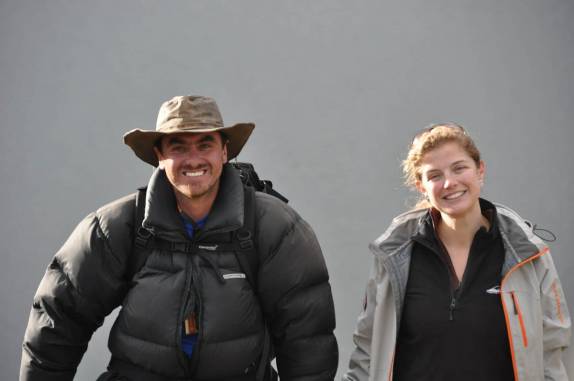 Com nosso simpático guia Gustavo no Parque Nacional Cajas, na região de Cuenca, no Equador